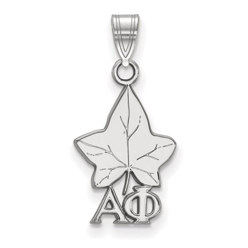 Sterling Silver Alpha Phi Small Pendant